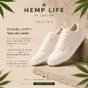 HEMP LIFE Evo — Men's Casual Hemp Sneakers