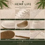 HEMP LIFE Evo — Men's Casual Hemp Sneakers