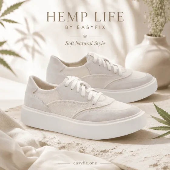 HEMP LIFE Zafira — Damen-Sneaker aus Hanf