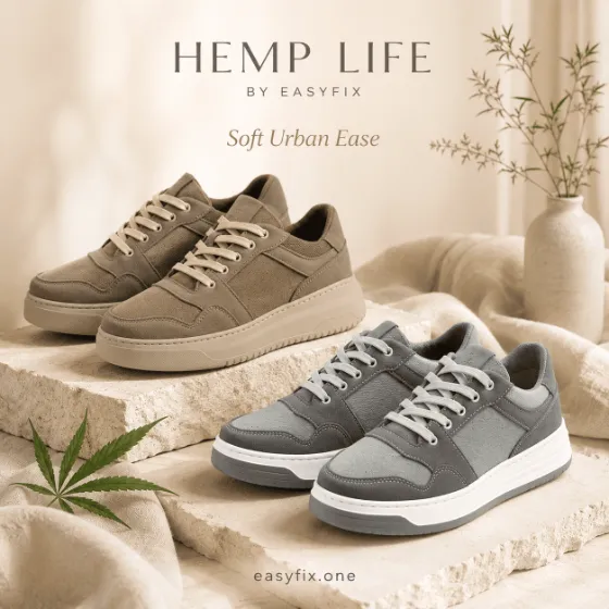HEMP LIFE Blaze — Damen-Eco-Sneaker aus Hanf