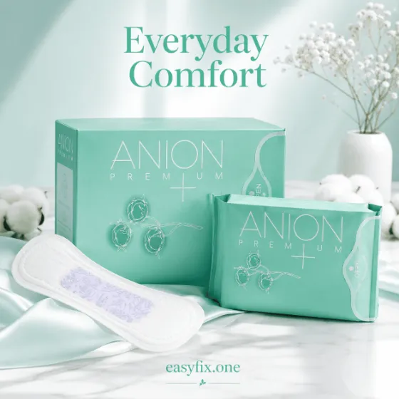 Feminine Fresh Comfort — Premium-Anionen-Slipeinlagen, 480 Stück
